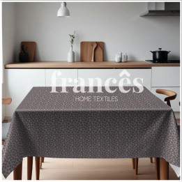 DOTS TAUPE DARK HULE PVC