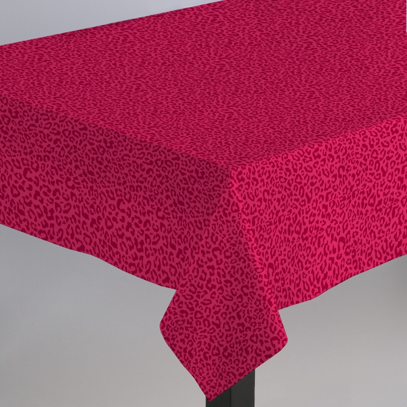 ANIMAL PRINT FLUOR FUCSIA TEFLON